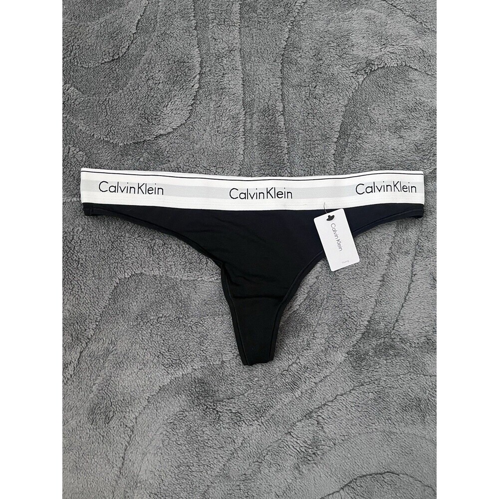NEW Calvin Klein Cotton Thong Underwear Size Large